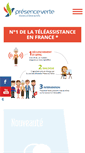Mobile Screenshot of presenceverte.fr